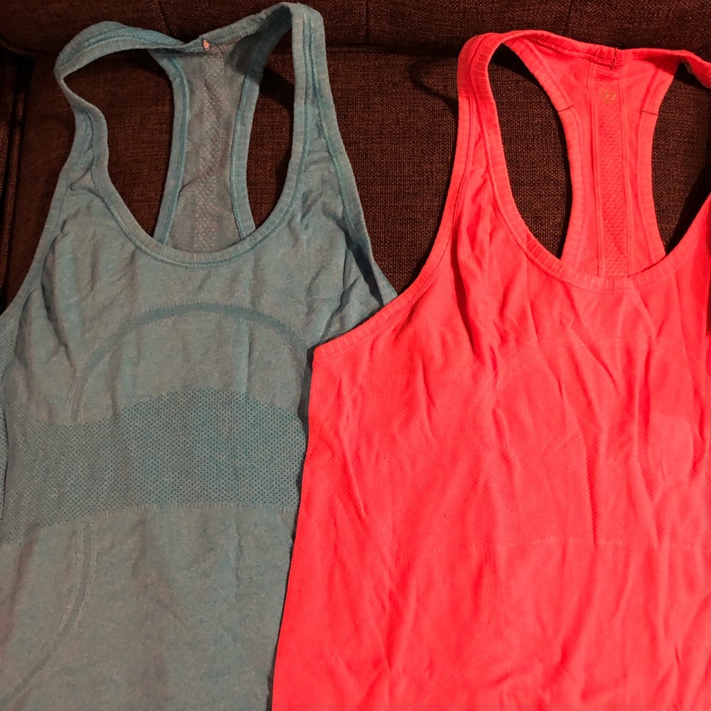 Swiftly racer back tank tops